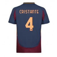 Camiseta AS Roma Bryan Cristante #4 Tercera Equipación Replica 2024-25 mangas cortas